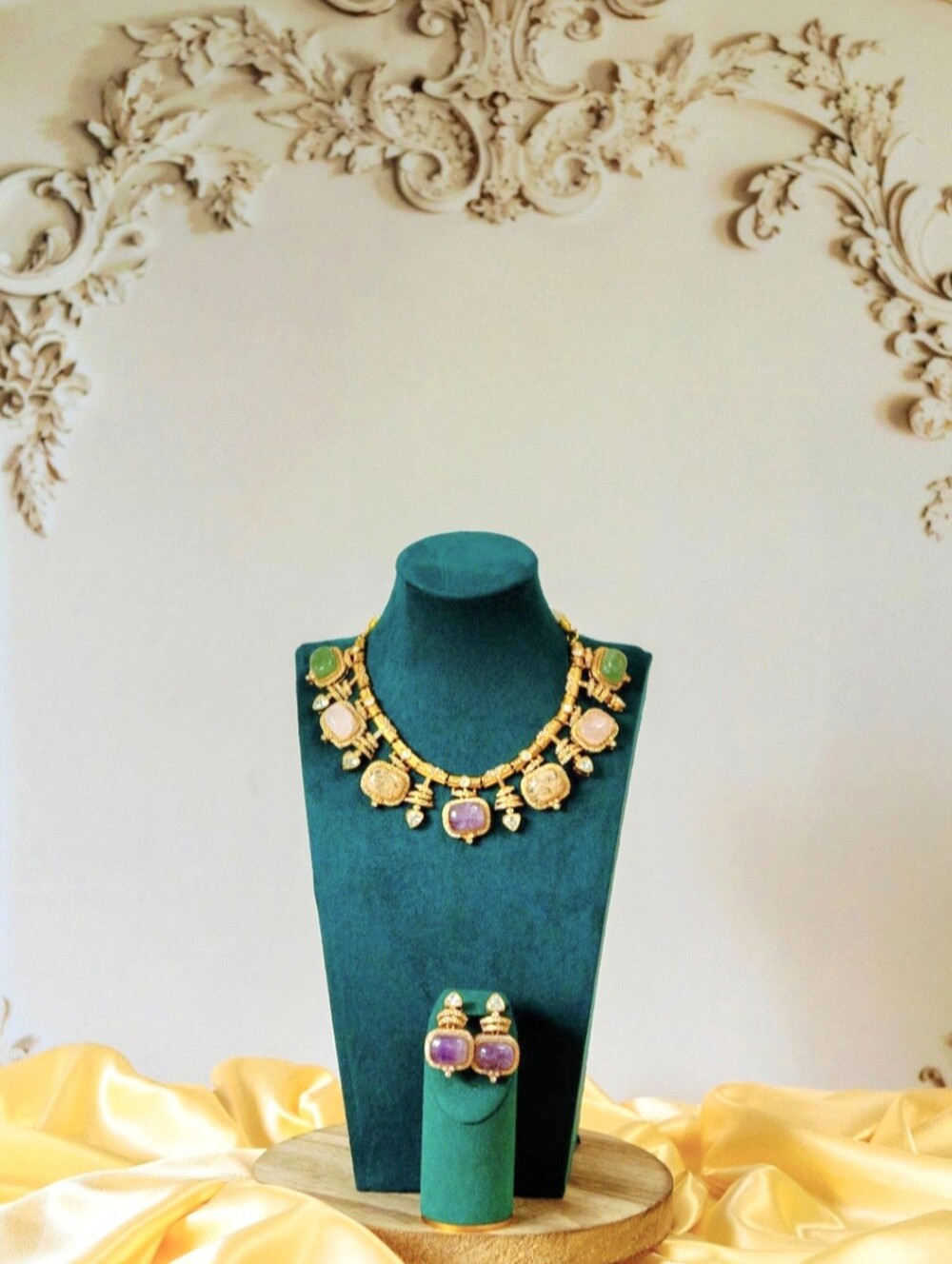 Ornate Vintage Inspired Necklace Sabyasachi Style